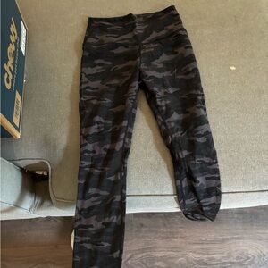 Black Camouflage Leggings